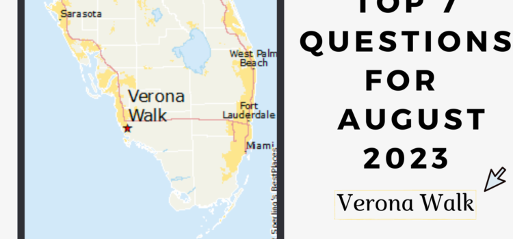 Verona Walk Monthly Minute August 2023 Verona Walk Monthly Minute August 2023