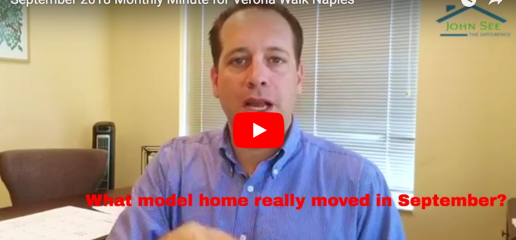 Verona Walk Monthly Minute for September 2018 Verona Walk Monthly Minute for September 2018