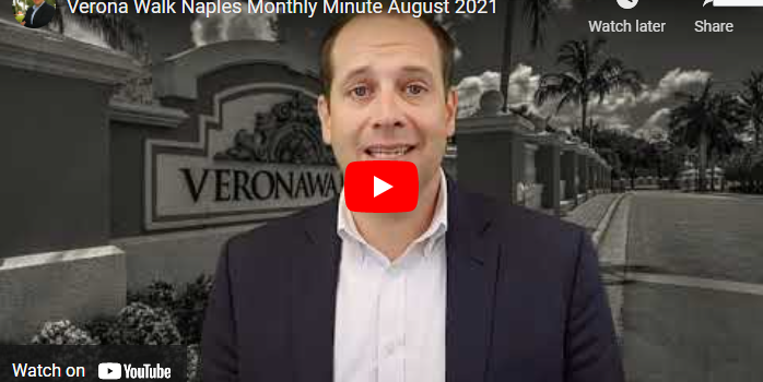 Verona Walk Naples Monthly Minute August 2021 Verona Walk Naples Monthly Minute August 2021